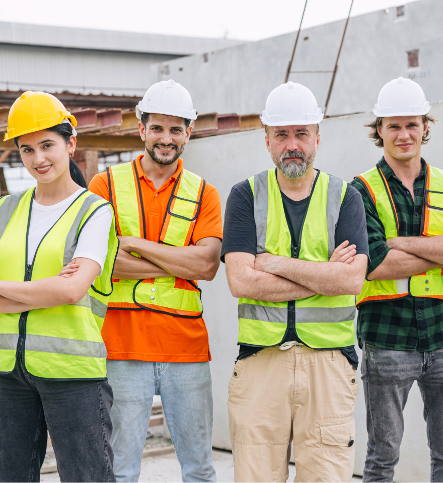 Construction crew in Richmond, VA